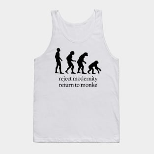 Return to monke Tank Top